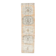 1960s 1 Turkish Hand-Knotted Geometric Runner Rug 87x334