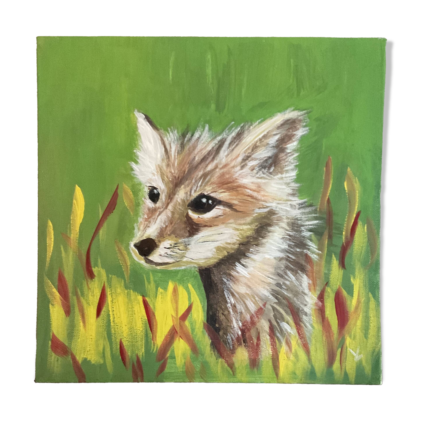 Painting "Spring Fox"