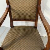 Suite de six fauteuils Restauration en acajou XIX siècle