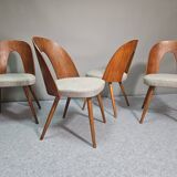 Chaises conçues par Antonín Šuman pour Tatra Nabytok, Tchécoslovaquie des années 1960.