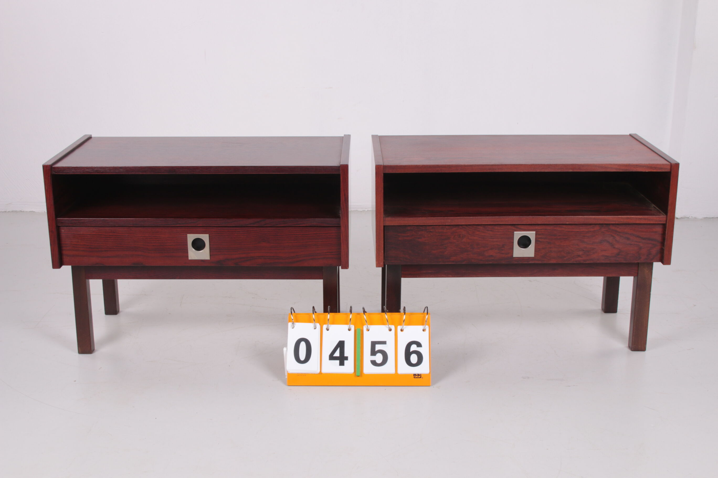 Danish rosewood bedside tables, 1960s