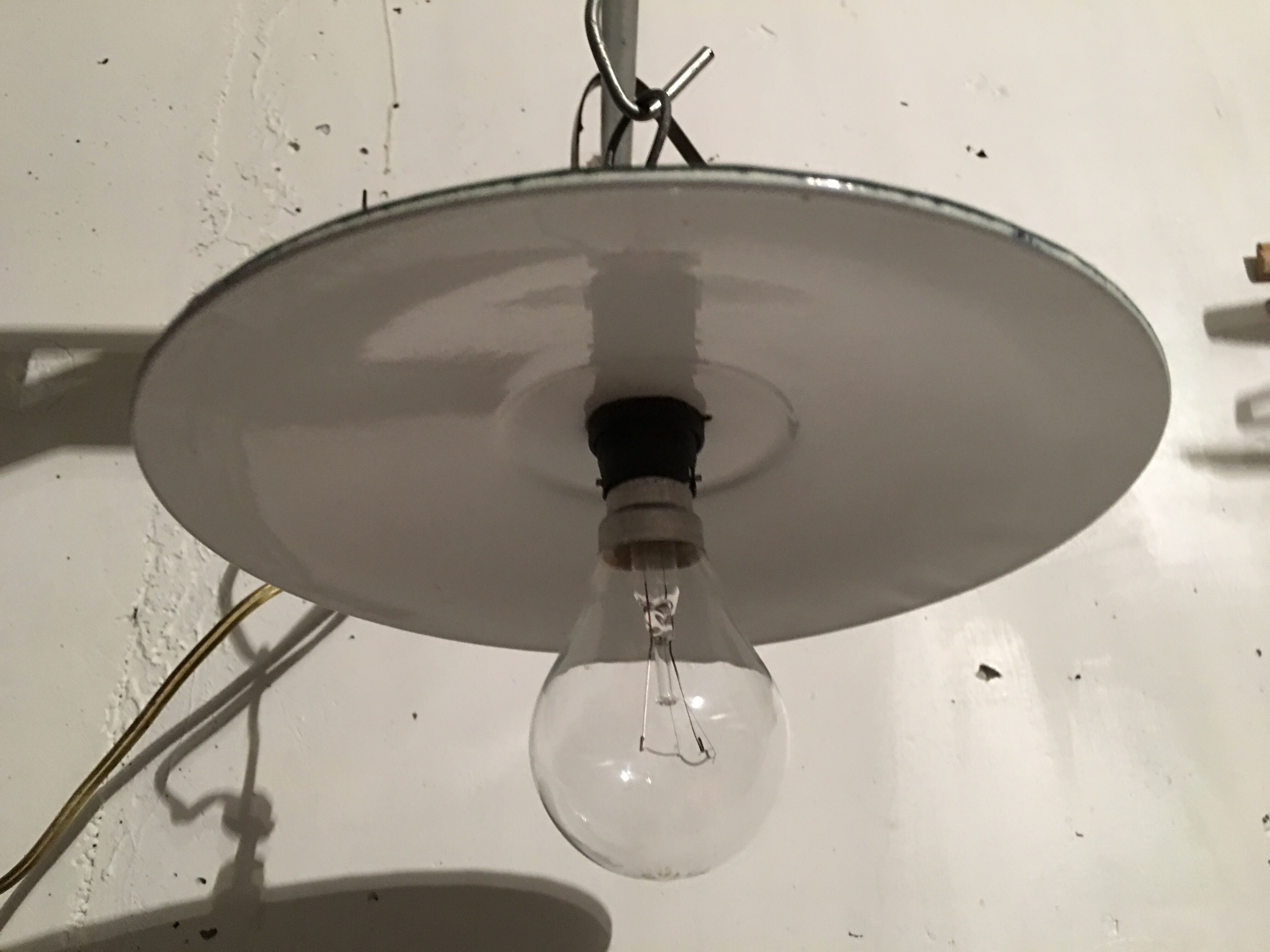 Hanging lamp bowl 50 years