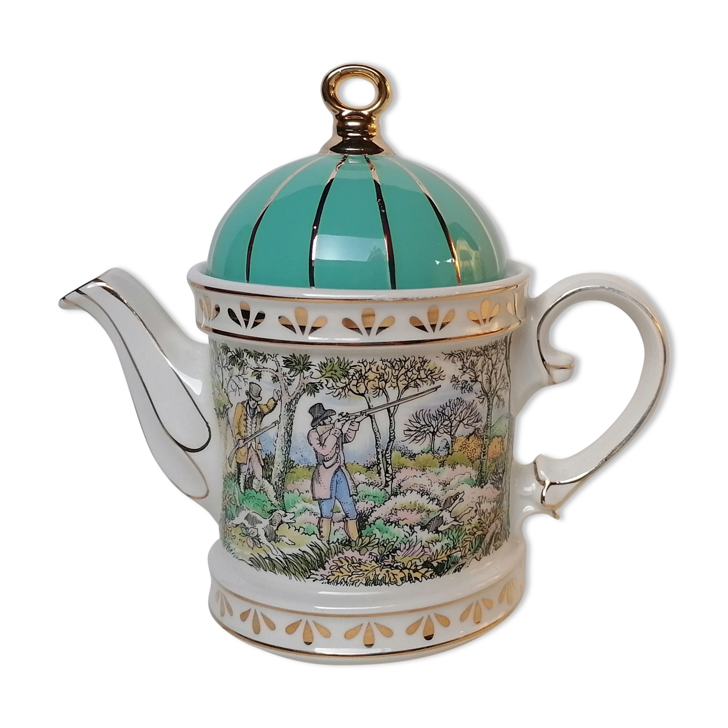 Teapot Sadler Staffordshire English ceramic