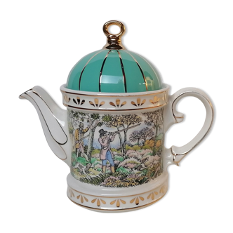 Théière Sadler Staffordshire céramique anglaise