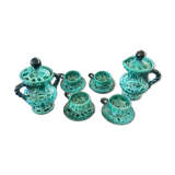 Ceramic tea service Vallauris