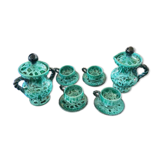 Ceramic tea service Vallauris