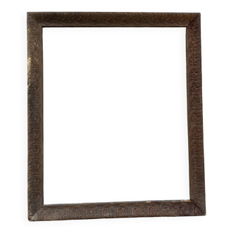 Old carved wooden frame 40x47cm