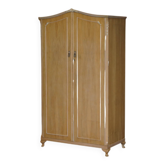 Light walnut cabinet from the 1940s