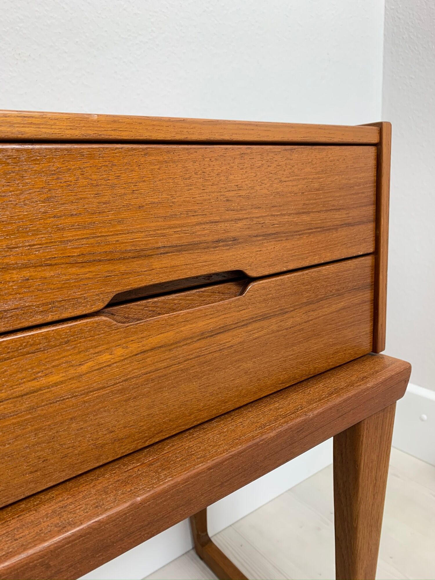 Danish mid-century teak bench Kai Kristiansen for Aksel Kjersgaard, 1960s