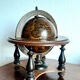 Vintage desktop world map