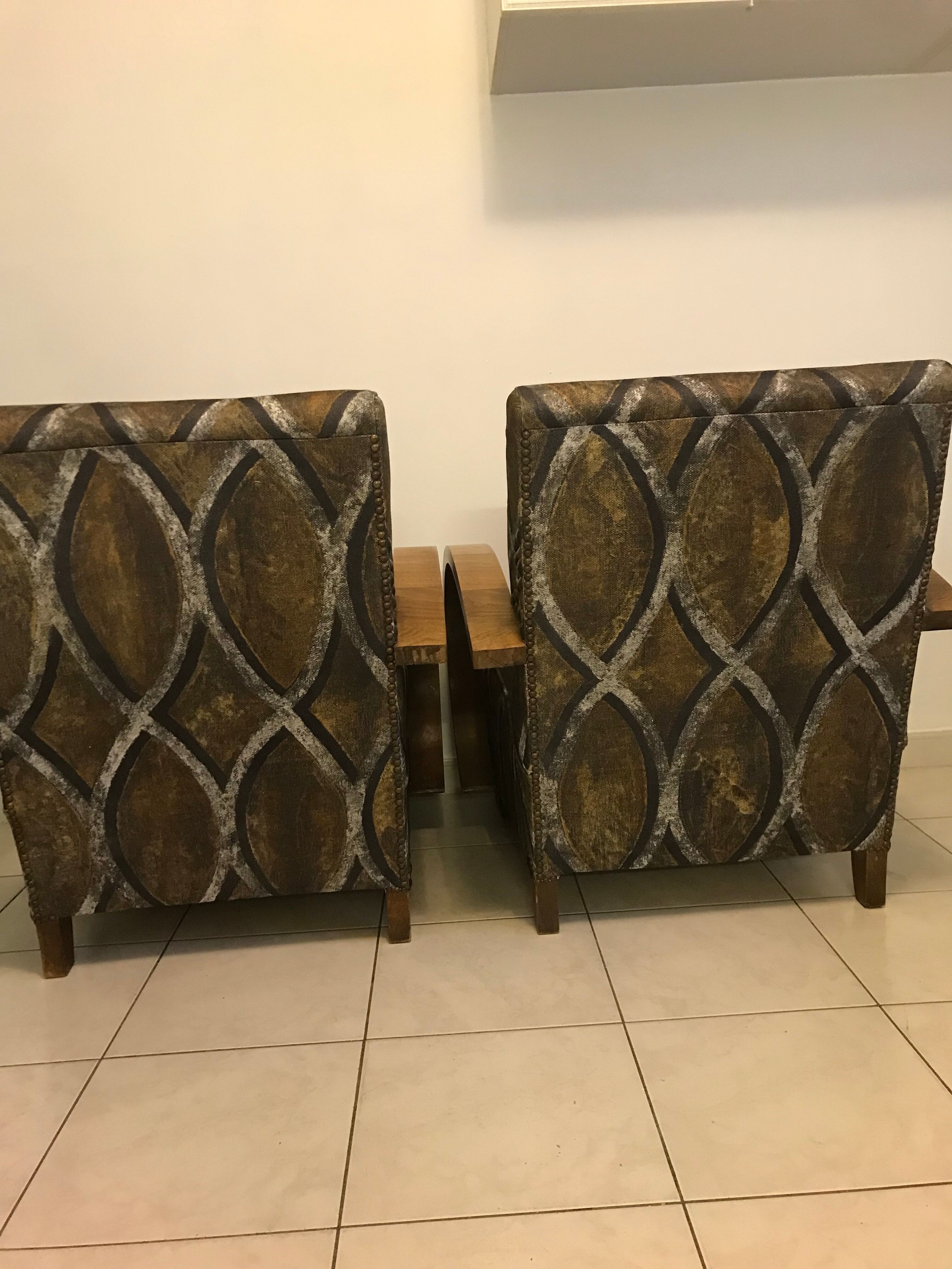 Antique armchairs