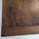 Campaign table in solid oak, Directoire style.