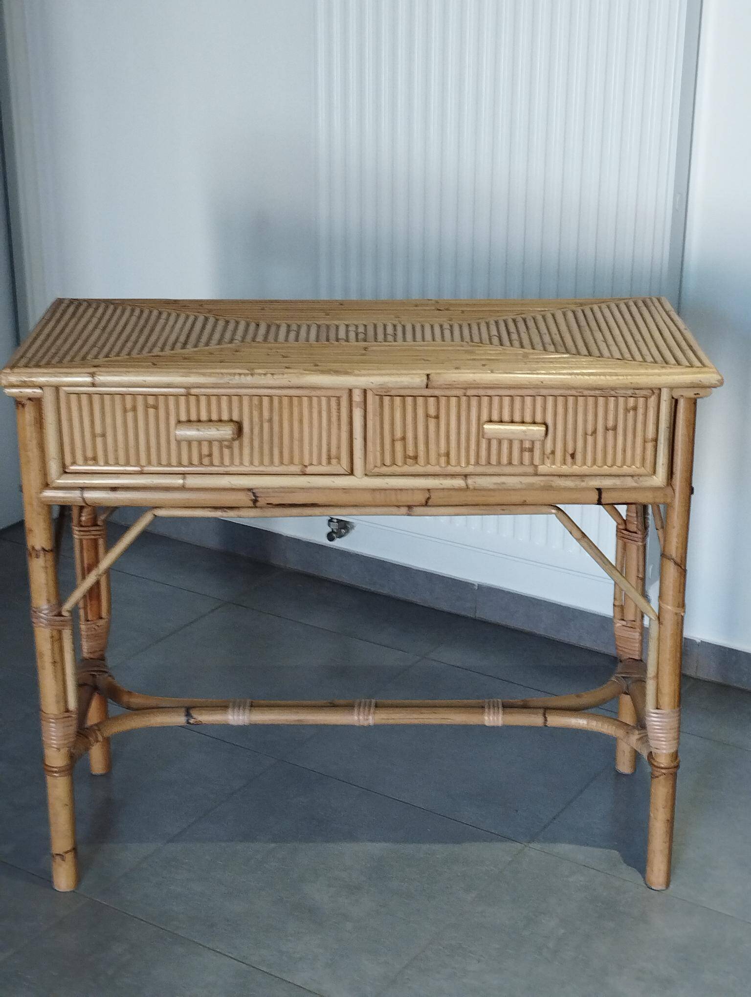 Vintage console attributed to Vivai del Sud.