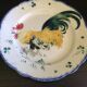 Assiette Coq de Luneville
