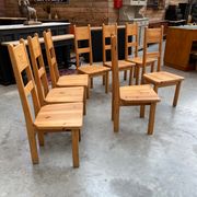 Pine chairs by Roland Wilhelmsson for Karl Andersson & Söner, Sweden, 1960s