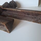 Pair of cast iron fire dogs