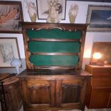 Buffet vaisselier en chêne