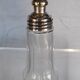 Sugar-washer - The perfect - glass and silver metal 1950