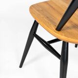 Pair of Mustache Chairs by Ercol made of Beech and Elm