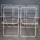 5 chaises pliable Emu Rio vintage ep 1970
