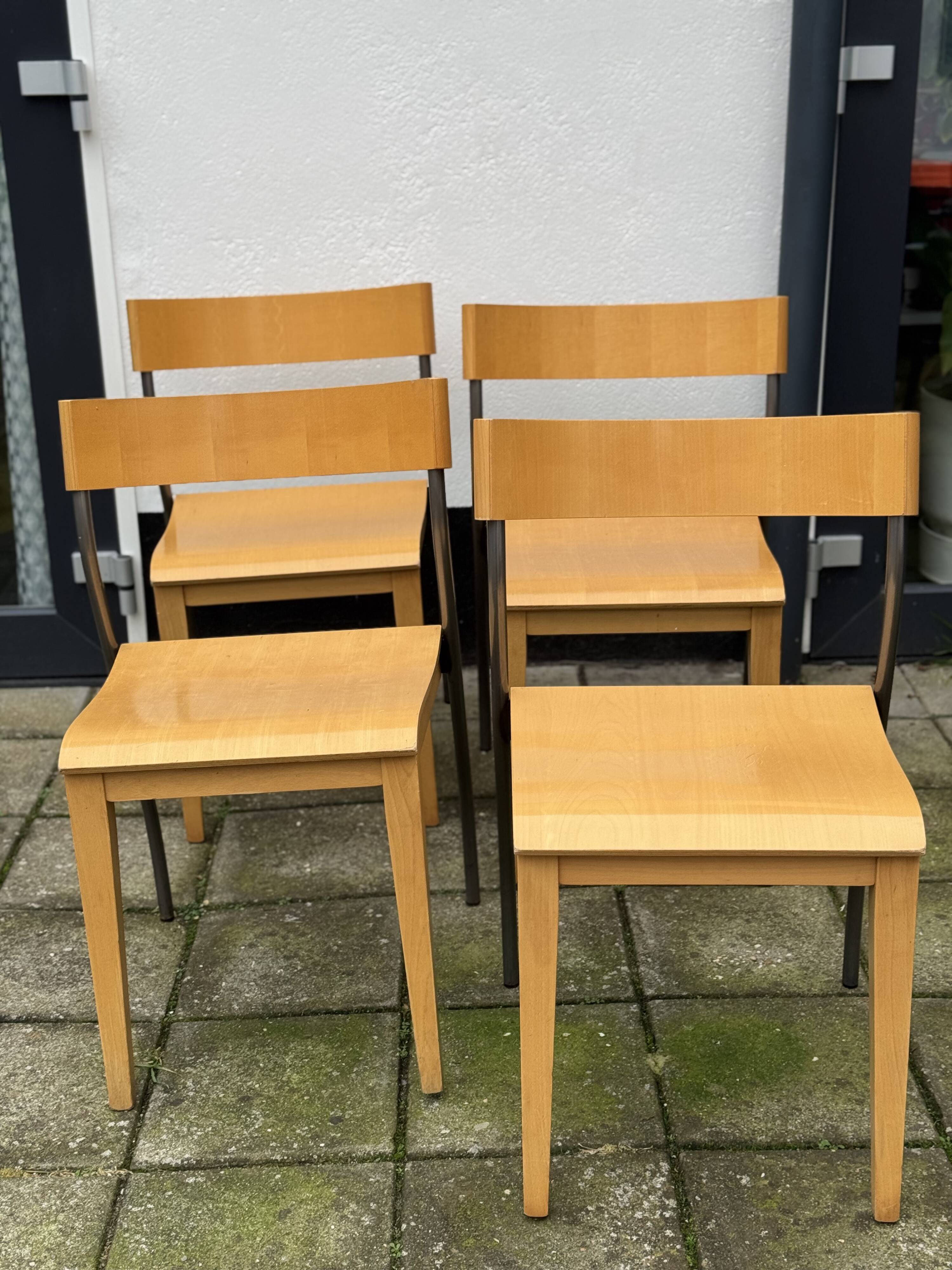 4x Ikea Nordisk Chairs by Tina Christensen