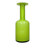 Vase opaline vert lime Otto Brauer