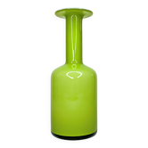 Vase opaline vert lime Otto Brauer