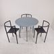 Rare Set of 3 "Wendy Wright" Chairs by Philippe Starck for Disform, 1986