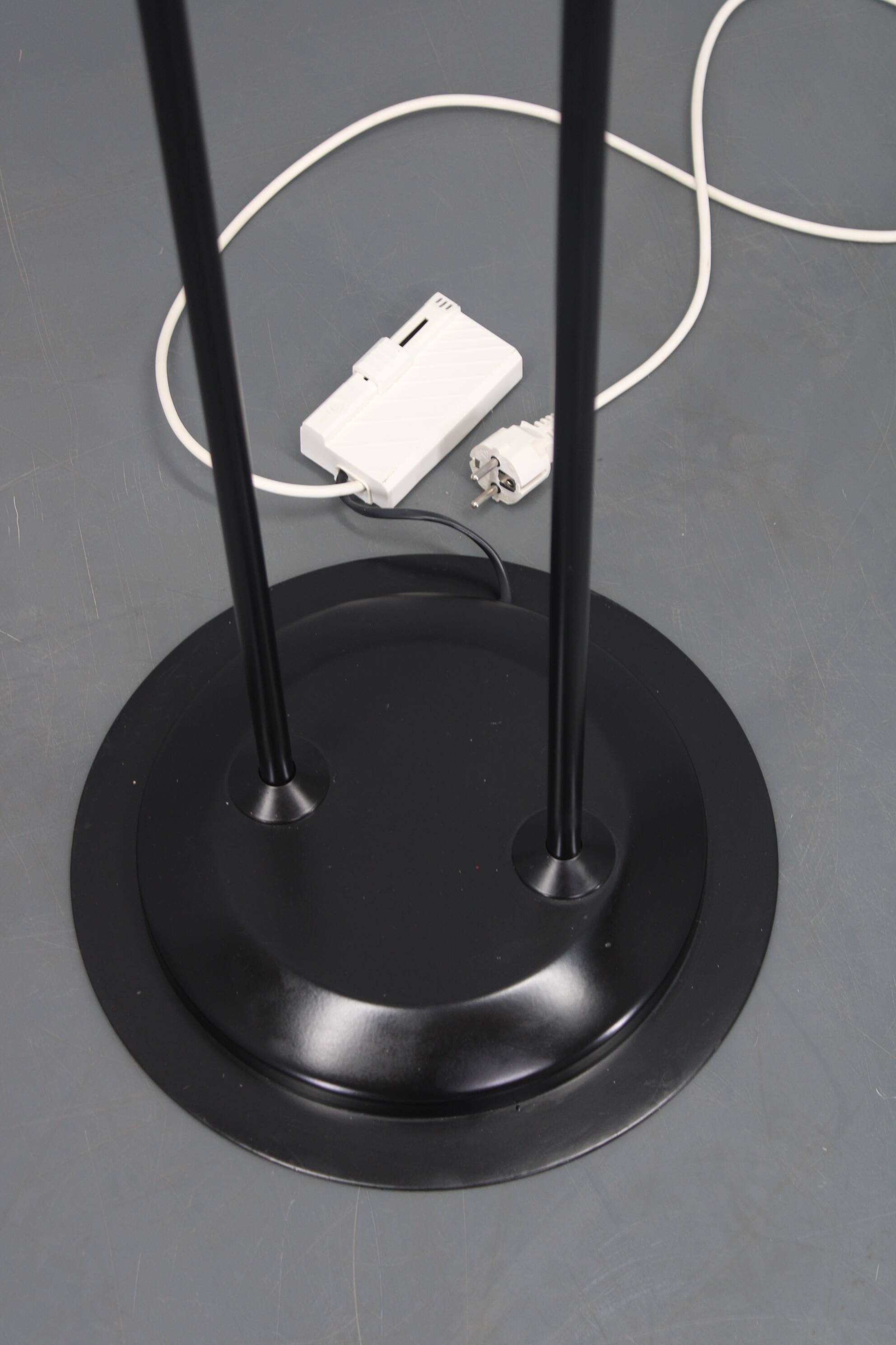 1970s Halogen Floor Lamp With Glass Shade , Europe