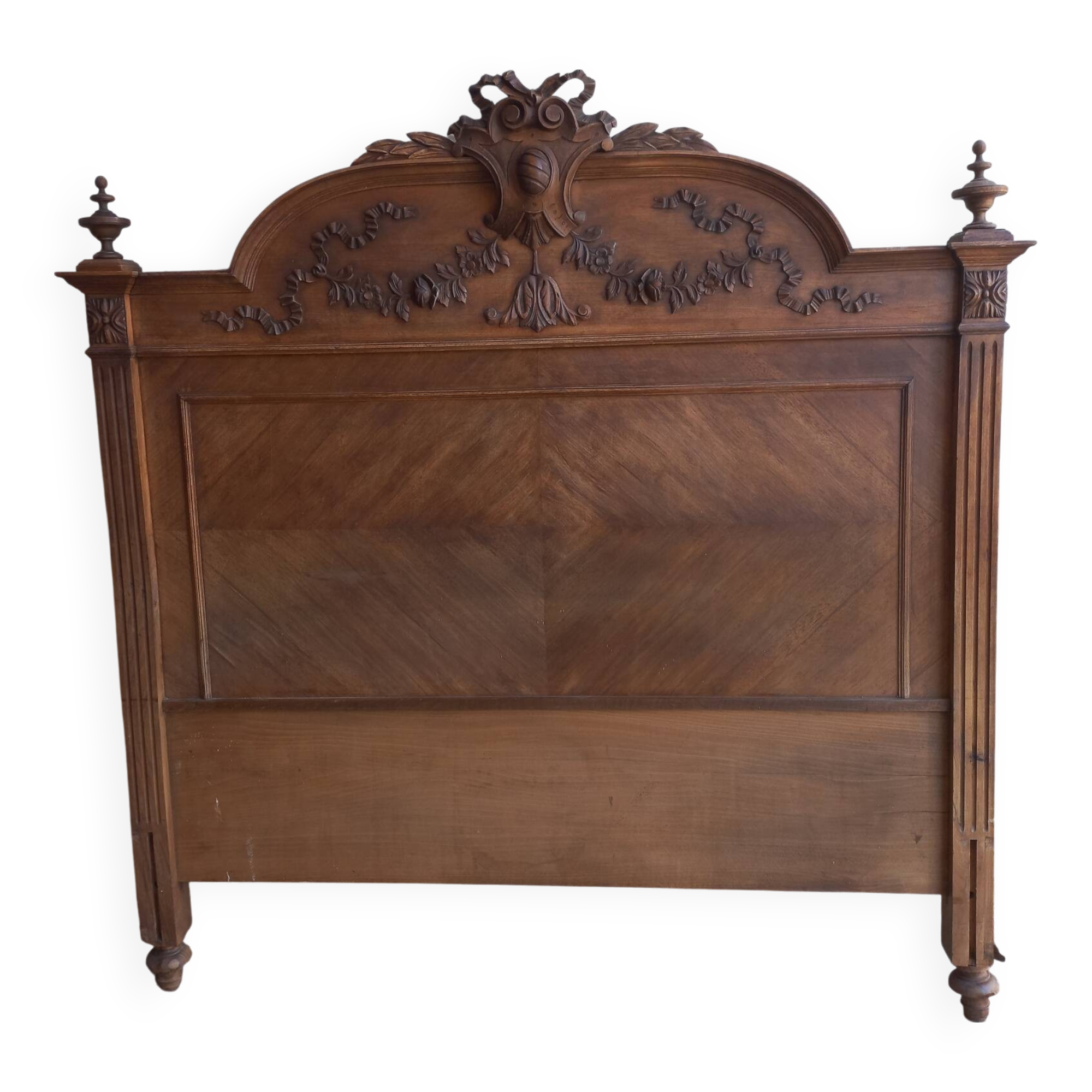 Louis XVI style wooden headboard