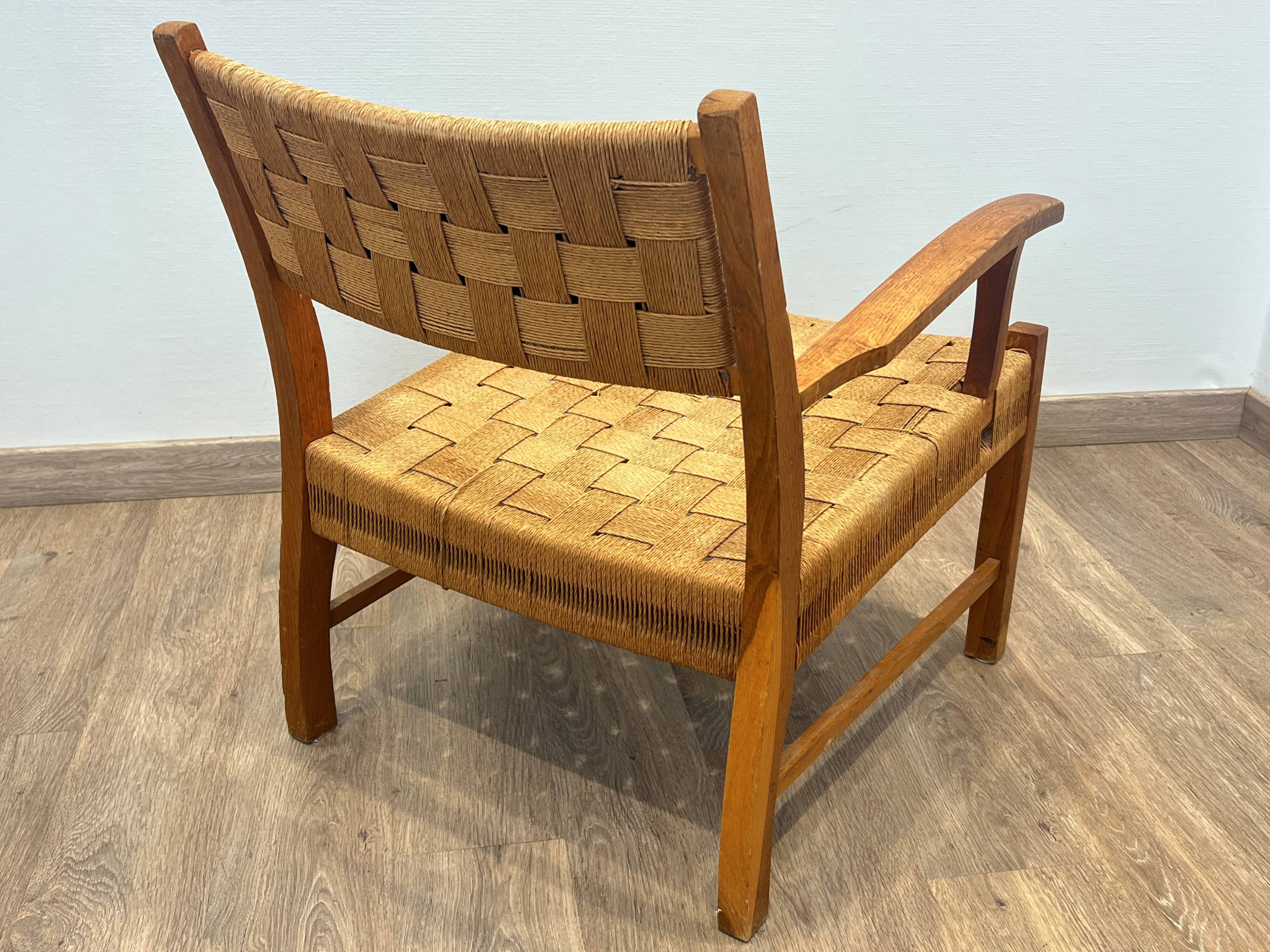 Danish teak armchair from the 1950s