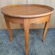 Art Deco style solid wood gueridon coffee table