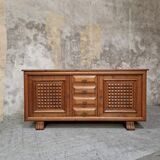 Buffet français brutaliste Art Déco