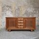 French Brutalist Art Deco Sideboard