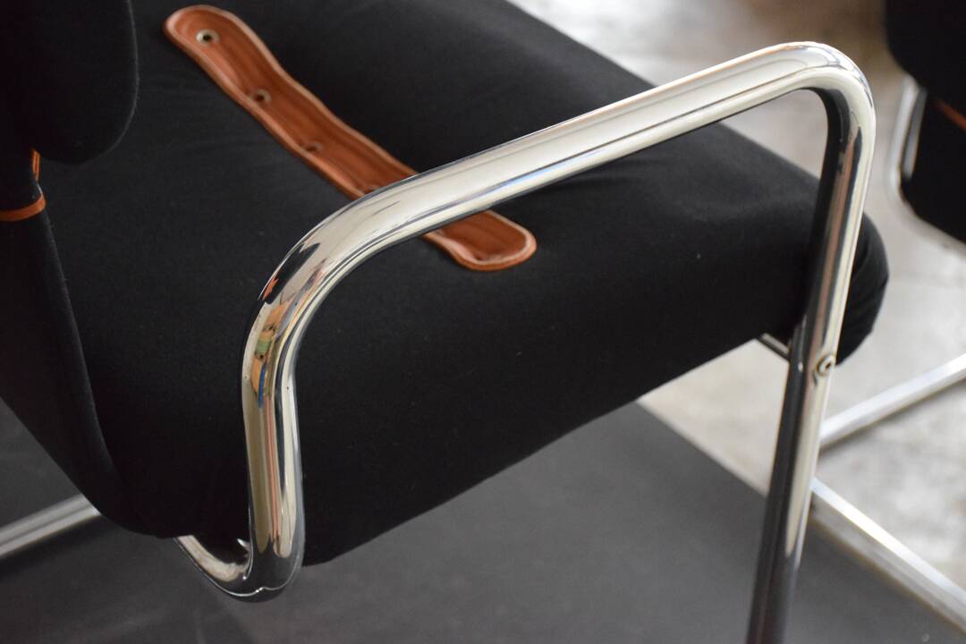 Set of vintage Guido Faleschini armchairs – Italy 1970