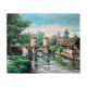 Painting "Old Paris" Lavoir Notre Dame HST