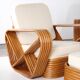 Salon en rotin de Paul Frankl
