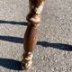 Wooden Tripod Farmhouse Stool