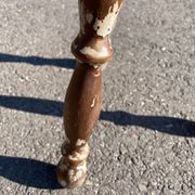 Wooden Tripod Farmhouse Stool