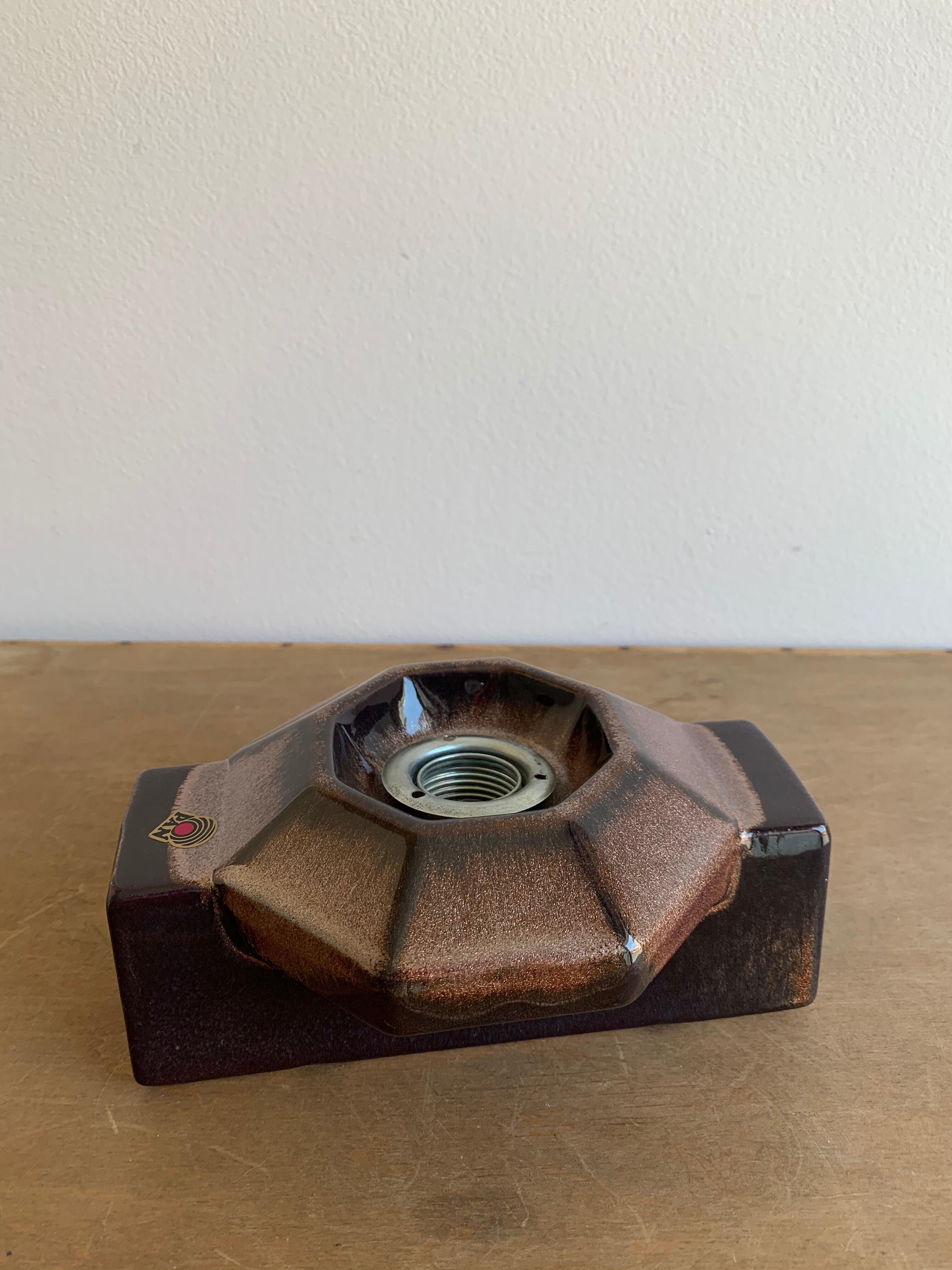Space Age Ceramic  Wall Lamp from PAN, 1970s