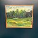 Original Swedish Oil on Canvas “Forest” by Leif Nilsson – Signed – Vintage