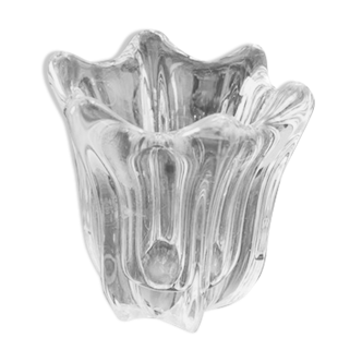 Crystal vase daum france