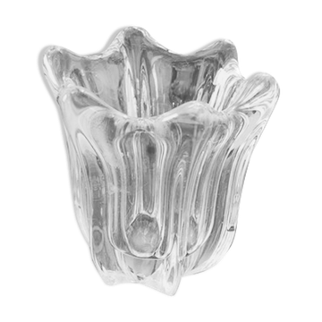 Crystal vase daum france