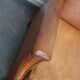 Fauteuil club cognac, années 1940