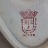 Gravy boat en Terre de Fer Saint Amand and Hamage service Murier