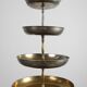 Large 19th‑Century Silvered Étagère or Serving Stand, France