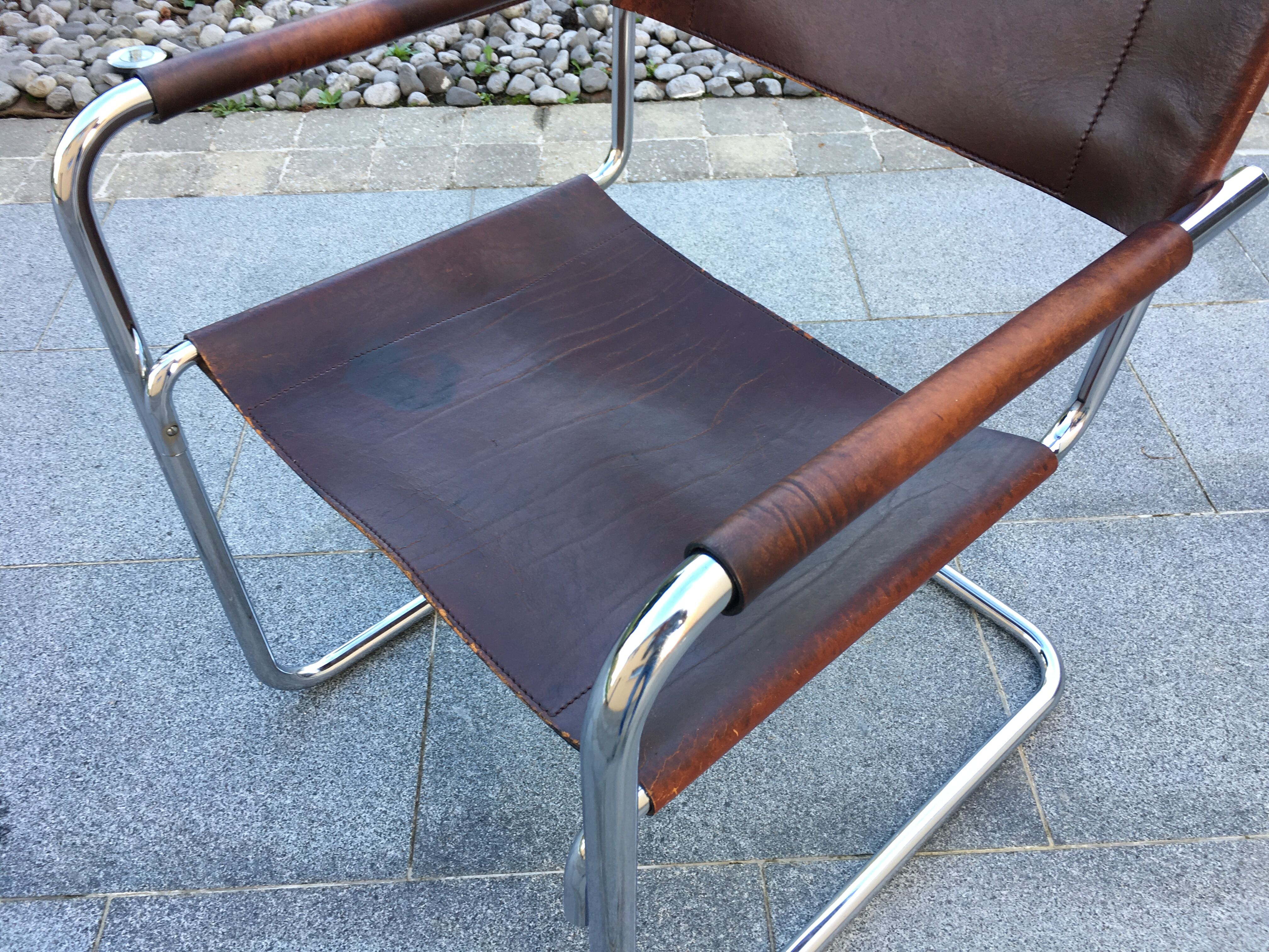 Mart Stam cantilever model s34 armchair 1970