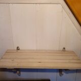 White wall shelf