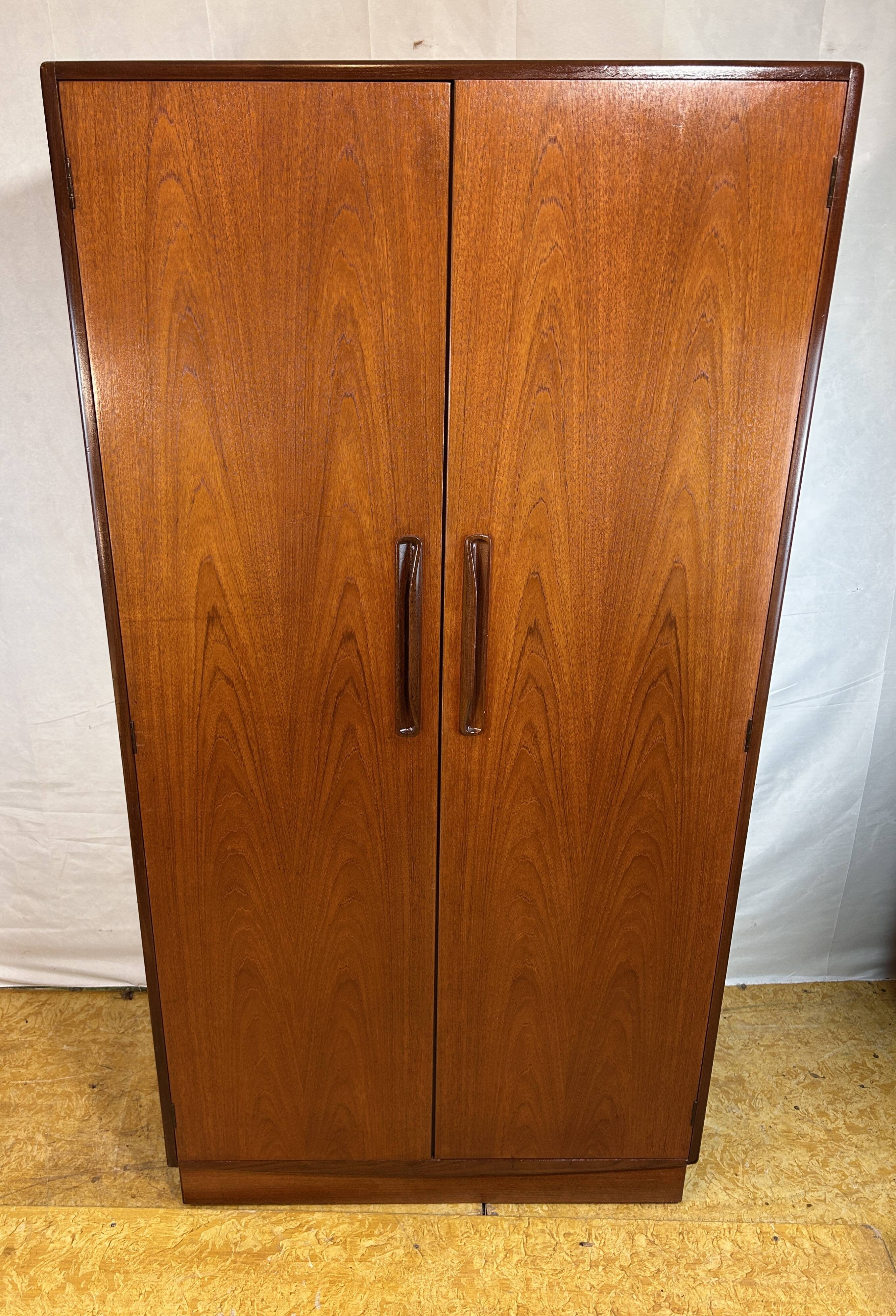 Mid-Century Retro Vintage Teak Wardrobe by GPlan – Fresco Range (1960s)