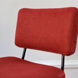 Set of 6 vintage modernist chairs by André Simard, Airborne 1960.